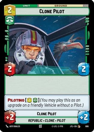 Clone Pilot (Foil) | Foil (606)  [Jump to Lightspeed]