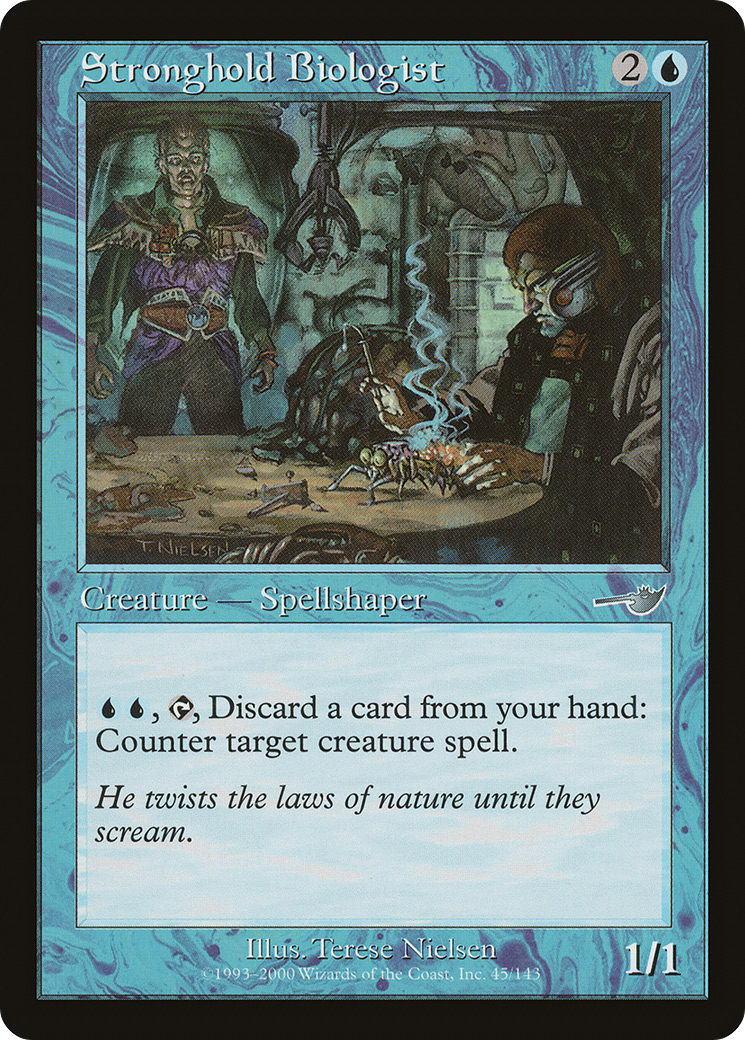 Stronghold Biologist [Nemesis] Foil