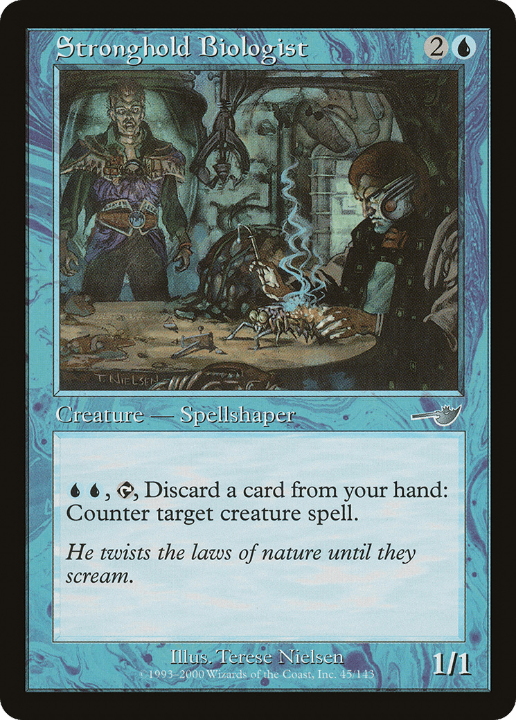 Stronghold Biologist [Nemesis] Foil