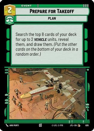 Prepare for Takeoff (Foil) | Foil (626)  [Jump to Lightspeed]