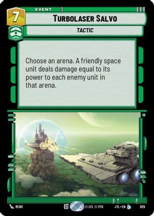 Turbolaser Salvo (Foil) | Foil (629)  [Jump to Lightspeed]