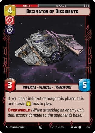 Decimator of Dissidents (Foil) | Foil (636)  [Jump to Lightspeed]