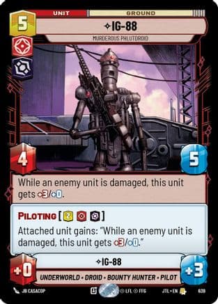 IG-88 - Murderous Phlutdroid (Foil) | Foil (639)  [Jump to Lightspeed]