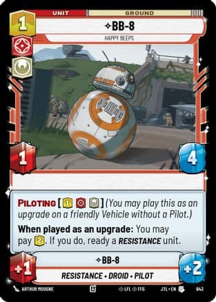 BB-8 - Happy Beeps (Foil) | Foil (643)  [Jump to Lightspeed]