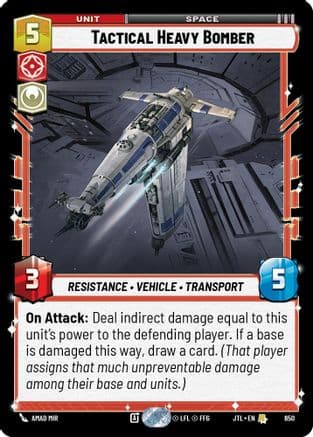 Tactical Heavy Bomber (Foil) | Foil (650)  [Jump to Lightspeed]