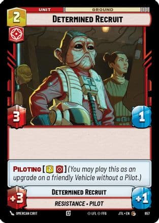 Determined Recruit (Foil) | Foil (657)  [Jump to Lightspeed]