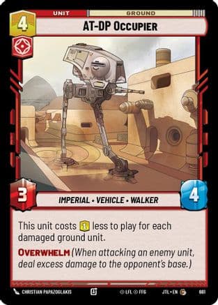 AT-DP Occupier (Foil) | Foil (661)  [Jump to Lightspeed]