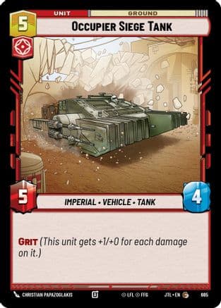 Occupier Siege Tank (Foil) | Foil (665)  [Jump to Lightspeed]