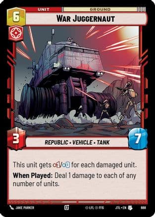 War Juggernaut (Foil) | Foil (668)  [Jump to Lightspeed]
