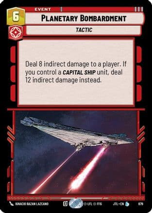 Planetary Bombardment (Foil) | Foil (679)  [Jump to Lightspeed]