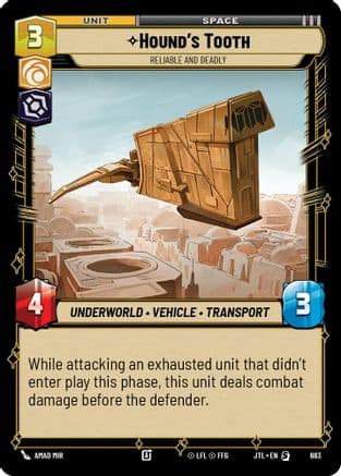 Hound's Tooth - Reliable and Deadly (Foil) | Foil (683)  [Jump to Lightspeed]