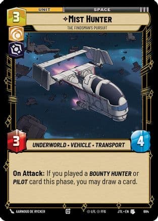 Mist Hunter - The Findsman's Pursuit (Foil) | Foil (684)  [Jump to Lightspeed]