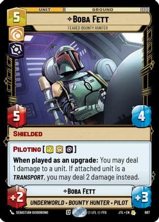 Boba Fett - Feared Bounty Hunter (Foil) | Foil (687)  [Jump to Lightspeed]