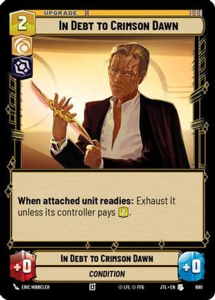 In Debt to Crimson Dawn (Foil) | Foil (690)  [Jump to Lightspeed]