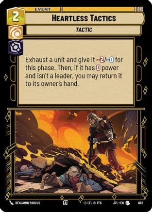 Heartless Tactics (Foil) | Foil (692)  [Jump to Lightspeed]