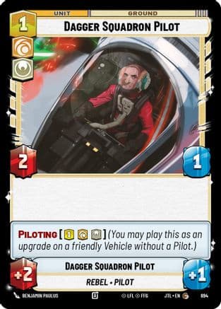 Dagger Squadron Pilot (Foil) | Foil (694)  [Jump to Lightspeed]