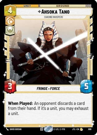 Ahsoka Tano - Chasing Whispers (Foil) | Foil (699)  [Jump to Lightspeed]