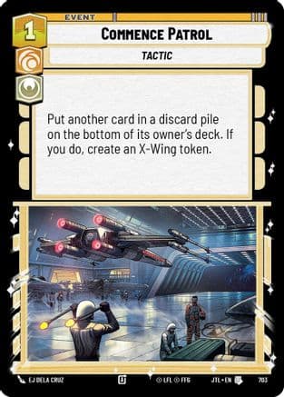 Commence Patrol (Foil) | Foil (703)  [Jump to Lightspeed]