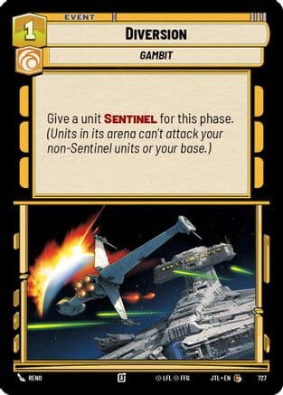 Diversion (Foil) | Foil (727)  [Jump to Lightspeed]