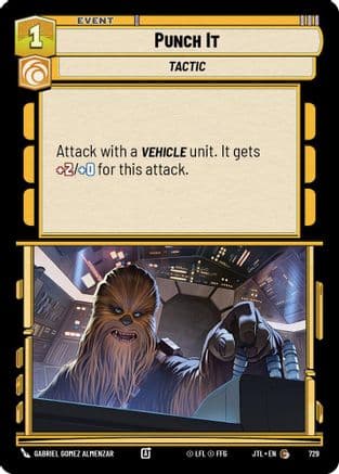 Punch It (Foil) | Foil (729)  [Jump to Lightspeed]