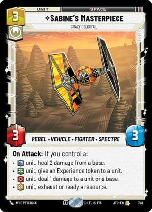 Sabine's Masterpiece - Crazy Colorful (Foil) | Foil (748)  [Jump to Lightspeed]