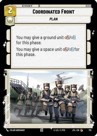 Coordinated Front (Foil) | Foil (751)  [Jump to Lightspeed]