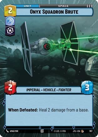 Onyx Squadron Brute (Hyperspace Foil) | Foil (767)  [Jump to Lightspeed]
