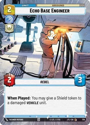 Echo Base Engineer (Hyperspace Foil) | Foil (778)  [Jump to Lightspeed]