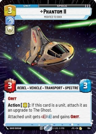 Phantom II - Modified to Dock (Hyperspace Foil) | Foil (784)  [Jump to Lightspeed]