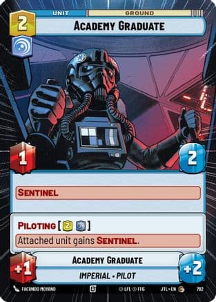 Academy Graduate (Hyperspace Foil) | Foil (792)  [Jump to Lightspeed]
