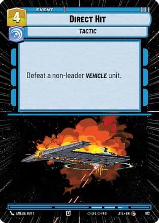 Direct Hit (Hyperspace Foil) | Foil (812)  [Jump to Lightspeed]