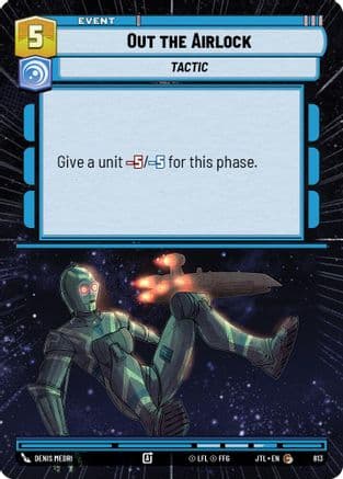 Out the Airlock (Hyperspace Foil) | Foil (813)  [Jump to Lightspeed]