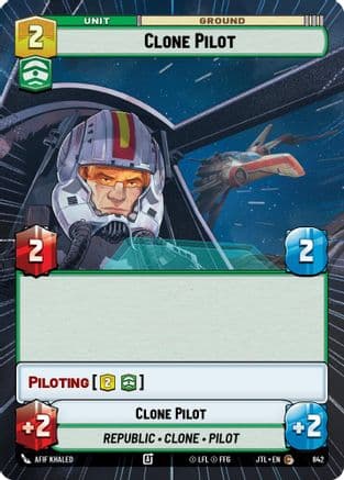Clone Pilot (Hyperspace Foil) | Foil (842)  [Jump to Lightspeed]