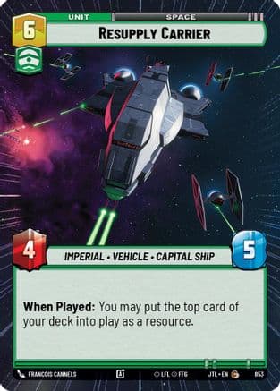 Resupply Carrier (Hyperspace Foil) | Foil (853)  [Jump to Lightspeed]