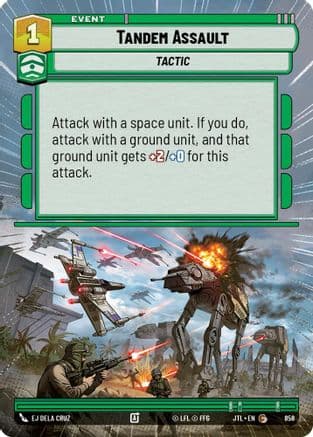 Tandem Assault (Hyperspace Foil) | Foil (858)  [Jump to Lightspeed]