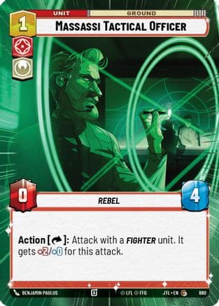 Massassi Tactical Officer (Hyperspace Foil) | Foil (880)  [Jump to Lightspeed]