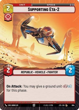 Supporting Eta-2 (Hyperspace Foil) | Foil (894)  [Jump to Lightspeed]