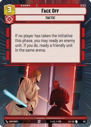 Face Off (Hyperspace Foil) | Foil (912)  [Jump to Lightspeed]