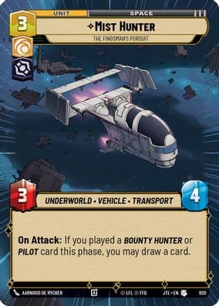 Mist Hunter - The Findsman's Pursuit (Hyperspace Foil) | Foil (920)  [Jump to Lightspeed]