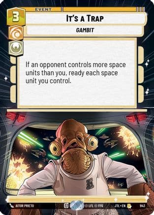 It's a Trap (Hyperspace Foil) | Foil (943)  [Jump to Lightspeed]