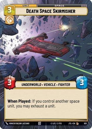 Death Space Skirmisher (Hyperspace Foil) | Foil (951)  [Jump to Lightspeed]