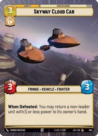 Skyway Cloud Car (Hyperspace Foil) | Foil (954)  [Jump to Lightspeed]