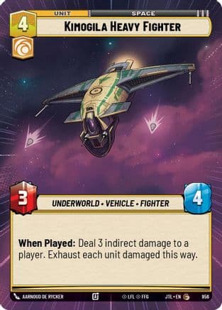 Kimogila Heavy Fighter (Hyperspace Foil) | Foil (956)  [Jump to Lightspeed]