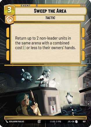 Sweep the Area (Hyperspace Foil) | Foil (967)  [Jump to Lightspeed]