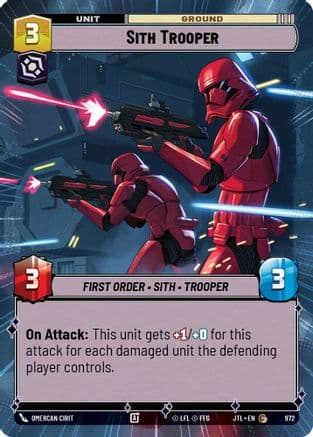 Sith Trooper (Hyperspace Foil) | Foil (972)  [Jump to Lightspeed]