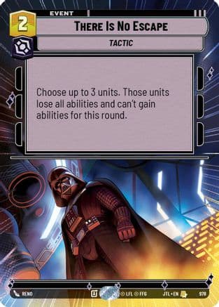 There Is No Escape (Hyperspace Foil) | Foil (978)  [Jump to Lightspeed]