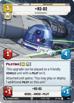 R2-D2 - Artooooooooo! (Hyperspace Foil) | Foil (979)  [Jump to Lightspeed]