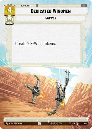 Dedicated Wingmen (Hyperspace Foil) | Foil (988)  [Jump to Lightspeed]