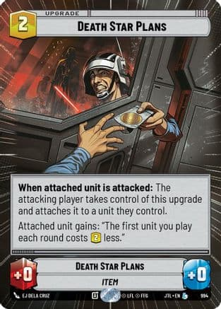 Death Star Plans (Hyperspace Foil) | Foil (994)  [Jump to Lightspeed]