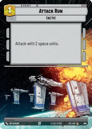 Attack Run (Hyperspace Foil) | Foil (995)  [Jump to Lightspeed]